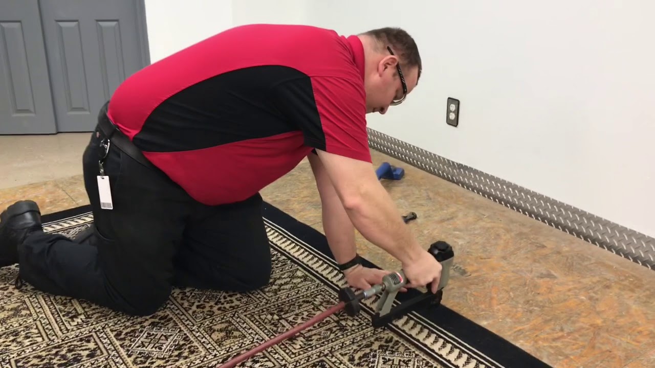 Rug Tack Out Video YouTube