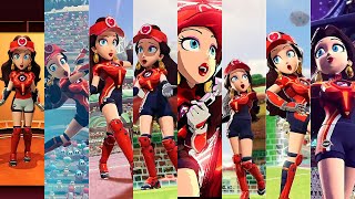 Mario Strikers Battle League - All Pauline Animations