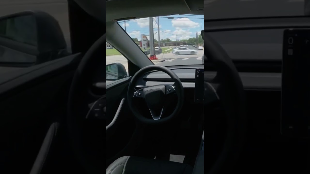 Tesla car drives itself from factory to new owner in world’s first autonomous delivery