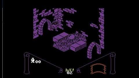 Knight Lore - Commodore 64 - Hoxs64 v1.0.9.9 emulator