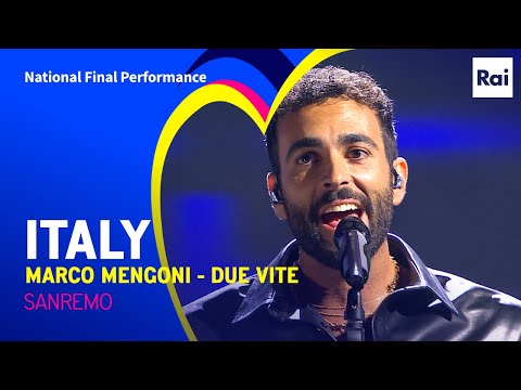 Marco Mengoni - Due Vite | Italy ?? | National Final Performance | Eurovision 2023