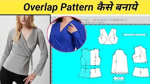 Overlap Pattern kaise banaye  by AG Pattern Institute