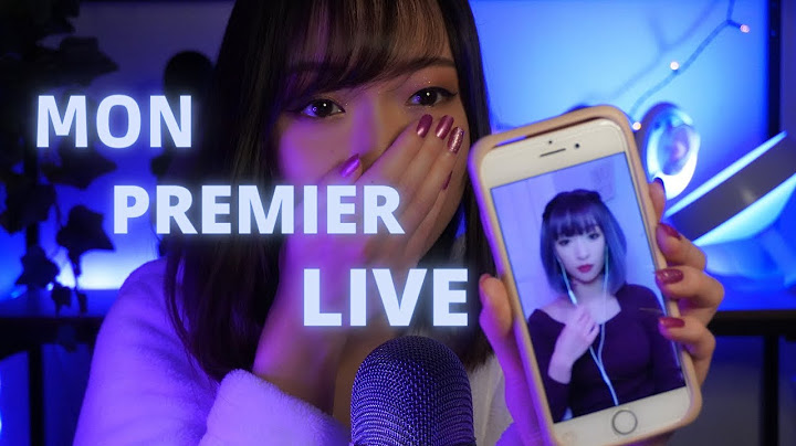 JE RÉAGIS À MON TOUT 1ER LIVE ASMR 😱😂