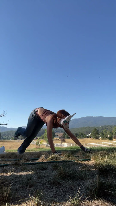 My tail completely snapped in half after I filmed this 😭 #therian #quadrobics #otherhearted #wlw