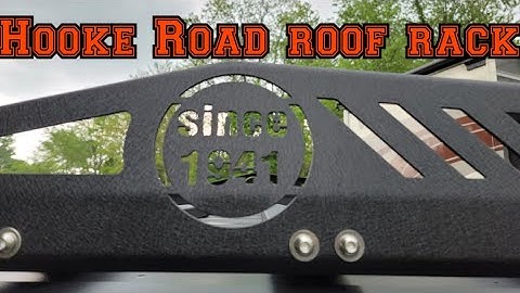 Hooke road roof rack jeep wrangler