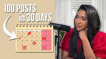 How I Upload 100 Posts on Social Media in 1 month - The Best Creator Tool