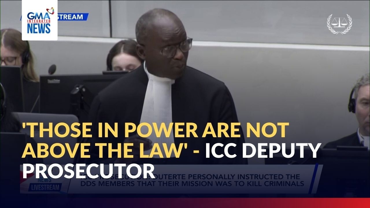 Prosecution lays out opening statement vs Rodrigo Duterte | GMA Integrated News