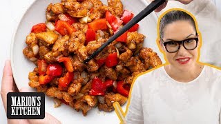 My ALL TIME favourite Chinese pepper chicken recipe - Marion's Kitchen