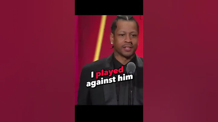 Allen Iverson: Michael Jordan is the Greatest!💪🙌#shorts