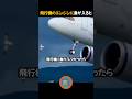 飛行機のエンジンに鳥が入ると起こること #shorts