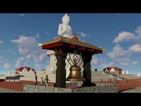 3D Lumbini Garden Project Cáceres