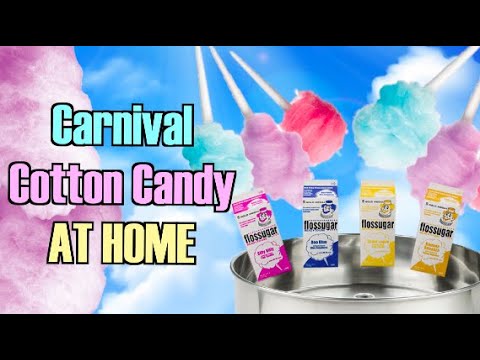 Cotton Candy Pro Using An Machine