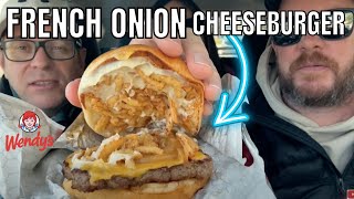 Wendy's French Onion Cheeseburger Reaction