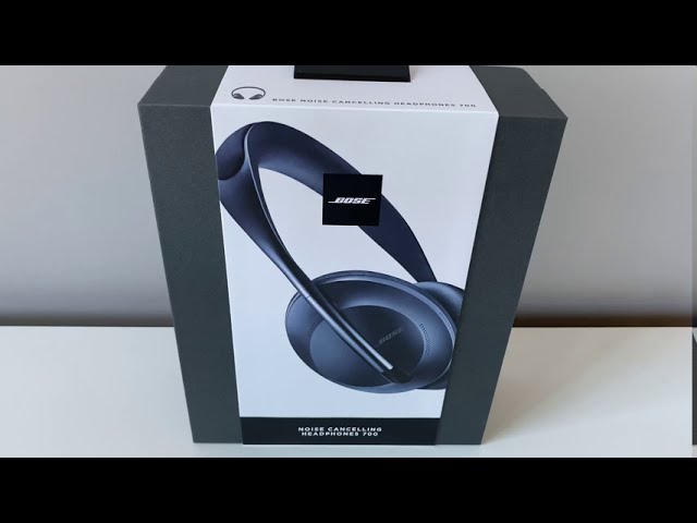 Unboxing Aesthetic: Bose 700 Noise Cancelling Headphones - Special Edition  Triple Midnight