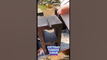 Center blocks TV stand ideas DIY