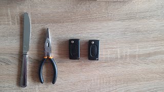 how to rebuild a peugeot / citroen key fob