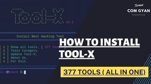 How to install tool-x in termux || 377 Hacking Tools | Tool-X ko kaise Termux me install Kaare ||