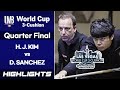 Quarter Final - 김행직 Haeng Jik KIM vs 다니엘 산체스 Daniel SANCHEZ. H/L