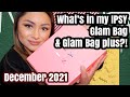 DECEMBER IPSY GLAM BAG / GLAM BAG PLUS 2021 UNBOXING AND TRY ON