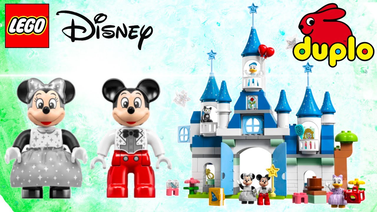 LEGO Duplo Disney 3in1 Magical Castle 10998 - Speed Build - YouTube