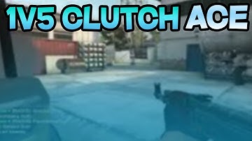 1v5 Clutch Ace | Insane Ak-47 Play!