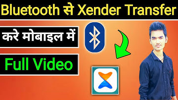 How To Share Xender Via Bluetooth | Bluetooth Se Xender Transfer Kaise Kare | Xender Share Bluetooth