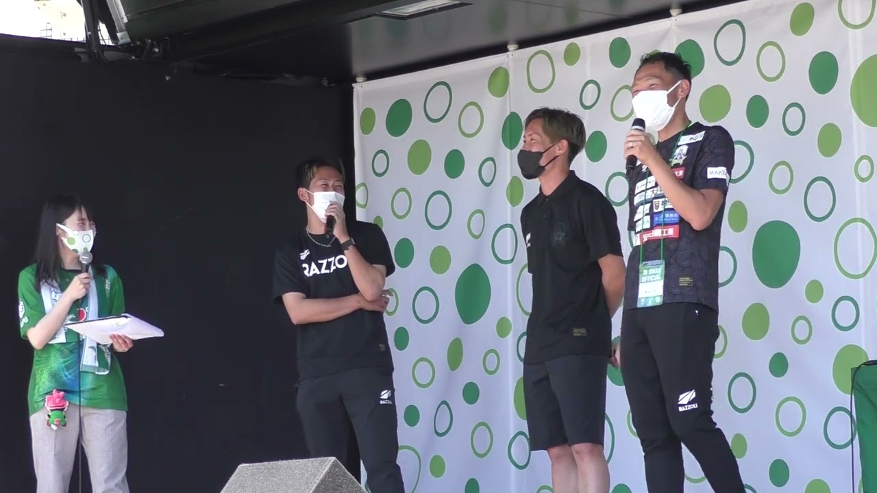 吉濱遼平選手 菊池大介選手登場ｆｃ岐阜選手トークショー 22年6月12日かさなるステージ Youtube