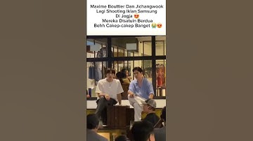 Maxime Bottier Dan Jichangwook Lagi Di Jogja 😍 #maximebouttier #jichangwook