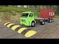 Truck vs Speedbump - BeamNG.Drive 🚛🚜🚚