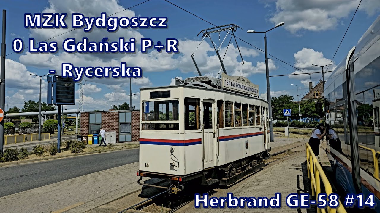 MZK Bydgoszcz - linia 0, Herbrand GE-58 #14