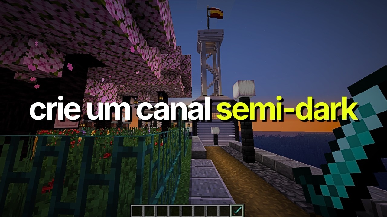 Crie um canal semidark no youtube em 2026 (A Próxima Onda?)