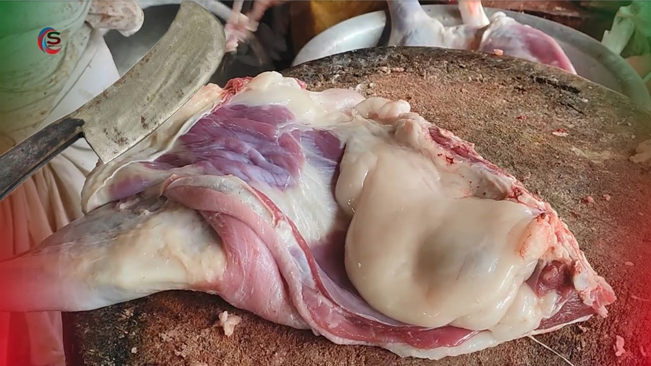 Fastest Goat Meat Cutting Skills | Fastest Mutton Cutting Skills | Har Item Alag Alag Banega |