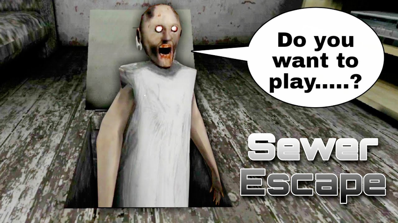 Granny's Broken Lines In Granny V1.8 Sewer Escape