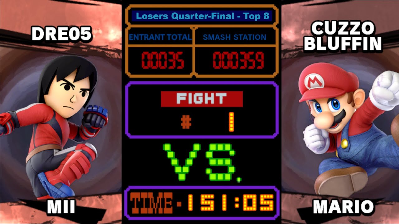 Smash Station: #359 - Dre05 vs SHS | CuzzoBluffin - Losers Quarter-Final - Top 8