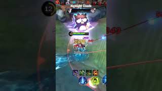 Claude Marksman Terlincah shorts mobilelegendshighlights mobilelegends claude fypshorts