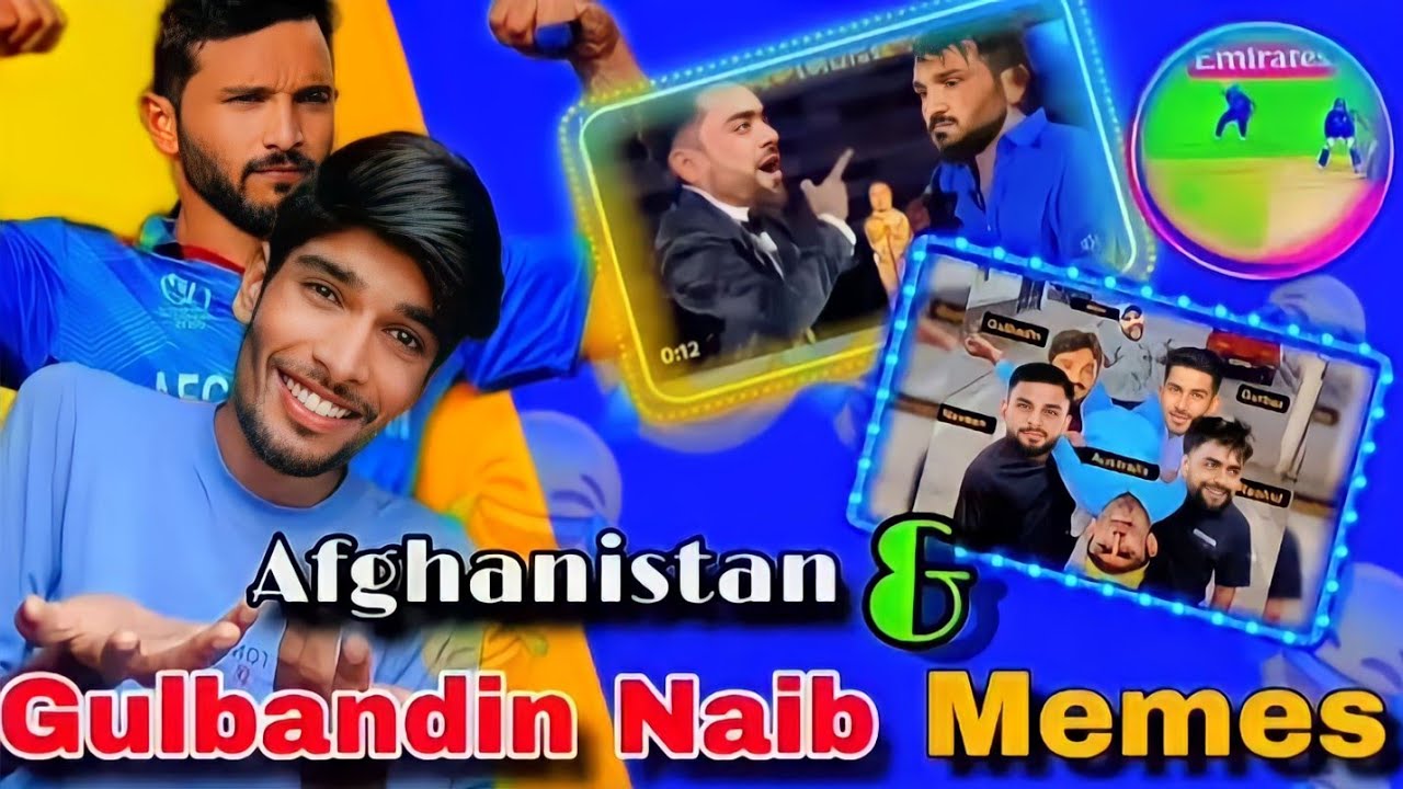 Gulbadin Naib Acting Is So Funny 😂 || Afghanistan Vs Bangladesh Memes ...