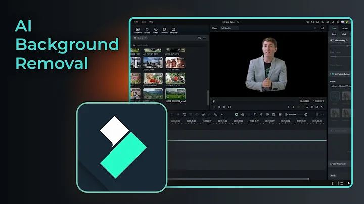 How to Use AI Portrait Cutout to Remove Background in Filmora