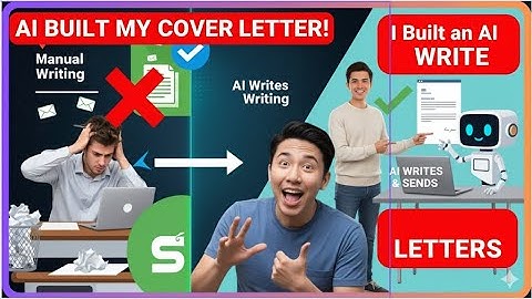 How to write your Cover Letters with AI