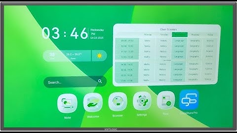 Interactive Flat Panel for classroom, businesses for smart learning and smart interaction