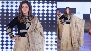 Actress & Ex Mla Angoorlata Deka Walks The Ramp Of As Show Stopper For Designer Ha Gogoi