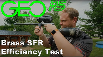 Planet Eclipse Geo R5 Brass SFR Efficiency Test
