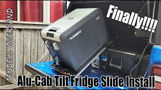 Alu Cab Fridge Slide Install to Decked System
