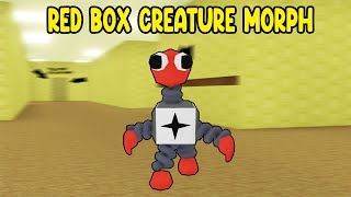 UPDATE - How To Find RED  BOX CREATURE MORPH in Find The Backrooms Morphs