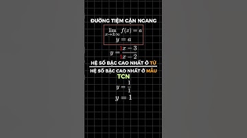 Toán 12 Chương 1 Bài 3: Tư duy tìm nhanh tiệm cận (Phần 1) #flowthinking #maths #2k7 #education