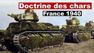 La doctrine des chars français - France 1940