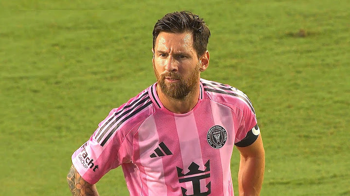 Lionel Messi vs Nashville | Free-Kick Goal & Brace | 12/07/2025