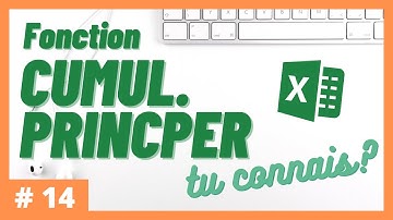 #14 - Tu connais la fonction CUMUL.PRINCPER? | Excel