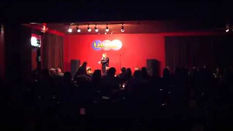 Kristina McMillen deals with Heckler