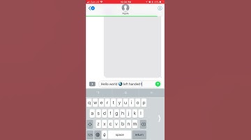 Enable one handed keyboard on your iPhone