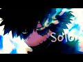 Nightcore ↬ Solo [lyrics]